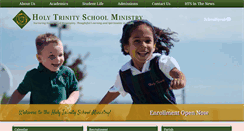 Desktop Screenshot of holytrinityschool.net